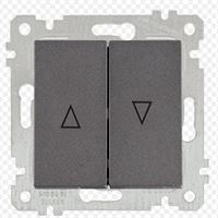 RİTA MEK TUŞ JALUZİ ANAHTARI (KLİPSLİ) ANTRASİT (Y 1